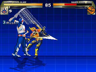 改造仮面ライダーブレイド戦闘画面2