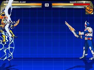 改造仮面ライダーブレイド戦闘画面3